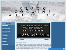 Tablet Screenshot of crackcocaineaddiction.com